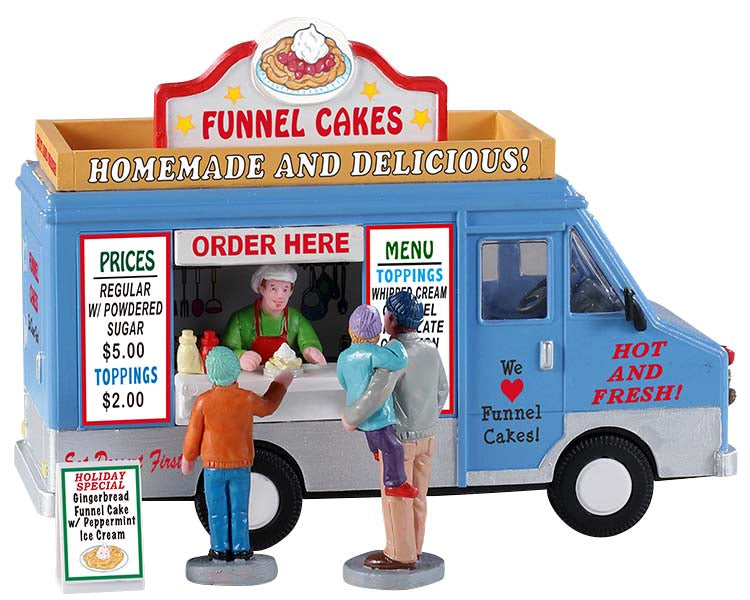 LEMAX Funnel Cakes Food Truck, set of 4 #93420